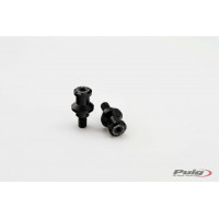 SWINGARM SPOOLS HI-TECH 10MM BLACK 2/PK
