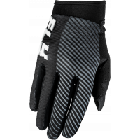 YOUTH F-16 GLOVES BLACK/WHITE Y2XS