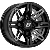 RUKUS WHEEL 14X7 4/137 5+2 (+10MM) BLK/GUNMETAL RUKUS WHEEL 14X7 4/137 5+2 (+10MM) BLK/GUNMETAL
