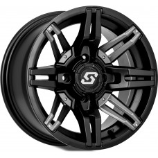 RUKUS WHEEL 14X7 4/137 5+2 (+10MM) BLK/GUNMETAL RUKUS WHEEL 14X7 4/137 5+2 (+10MM) BLK/GUNMETAL