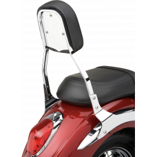 BACKREST INSERT CHROME PLATE FITS STD