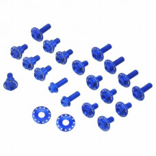 ALUMINUM BOLT KIT YAM BLUE