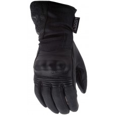 WOMEN'S BLACK ROSE GLOVES BLACK 2X