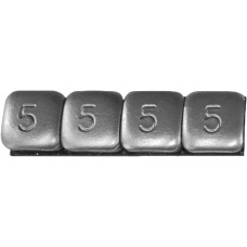 WHEEL WEIGHTS 5 GRAM SILVER 360 PIECE/BOX
