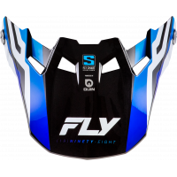 FORMULA S CARBON BYTE VISOR BLUE CARBON/BLUE/WHITE MD/LG