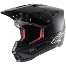 S-M5 SOLID HELMET BLACK MATT 2X