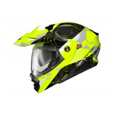EXO-AT960 MODULAR HELMET TOPOGRAPHIC HI-VIS/BLACK 2X EXO-AT960 MODULAR HELMET TOPOGRAPHIC HI-VIS/BLACK 2X