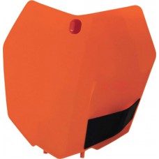 FRONT NUMBER PLATE ORANGE