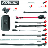 28PC XKCHROME RGB UTV KIT
