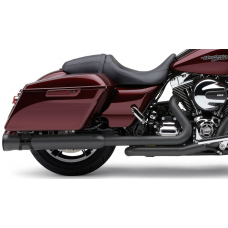 POWERPORT DUAL HEADPIPES BLACK FLH/FLT 09-17