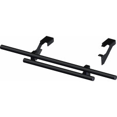 REAR BUMPER BLACK POL