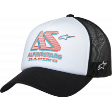 AYESS TRUCKER HAT WHITE/BLACK