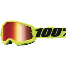STRATA 2 JUNIOR GOGGLE FLUO YELLOW MIRROR RED LENS STRATA 2 JUNIOR GOGGLE FLUO YELLOW MIRROR RED LENS