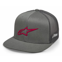 3D AGELESS TRUCKER HAT GREY/RED 3D AGELESS TRUCKER HAT GREY/RED