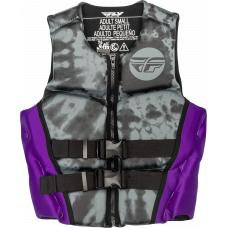 WMN'S NEOPRENE FLOTATION VEST PURPLE/GREY/BLACK LG
