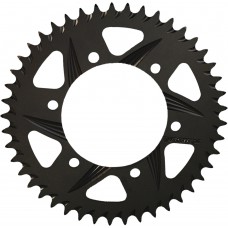 REAR F5 SPROCKET ALUMINUM 42T-520 BLK HC KAW/SUZ