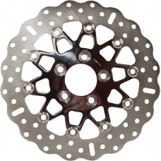 V-TWIN STREET ROTOR FSD025CBLK FLOATING 10 SPOKE FRONT