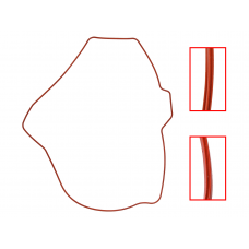 CHAINCASE GASKET AC/YAM