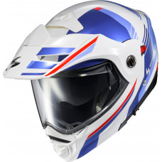 EXO-AT960 MODULAR HELMET MONK WHITE/BLUE 2X