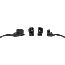 HANDLEBAR CONTROL KIT BLK CABLE CLUTCH `21-23 FLH