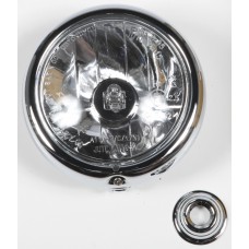 LIGHT ASSEMBLY CHROME SHELL HALOGEN H3 BULB