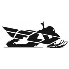 SNOW TRAILER STICKER 45