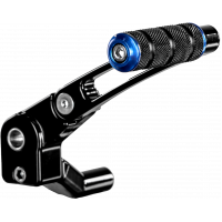 JUST THE TIP ADJ BRK ARM BLK W/TOE PEG BLUE