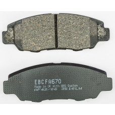 BRAKE PADS FA670 ORGANIC
