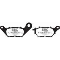 BRAKE PADS SFA706 ORGANIC SCOOTER