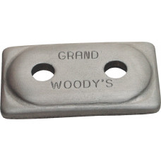 DOUBLE GRAND DIGGER SUPPORT PLATE ALUMINUM 12/PK