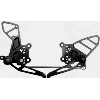 REAR SET COMPLETE BLK SUZ REAR SET COMPLETE BLK SUZ