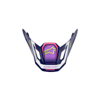 SM7 DEED VISOR ECE06 PURPLE/PINK GLOSSY