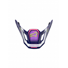SM7 DEED VISOR ECE06 PURPLE/PINK GLOSSY