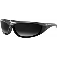 CHARGER SUNGLASSES BLACK W/SMOKE LENS