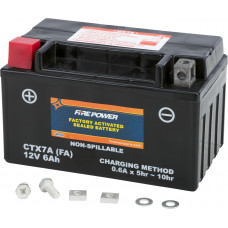 BATTERY CTX7A SEALED FACTORY ACTIVATED