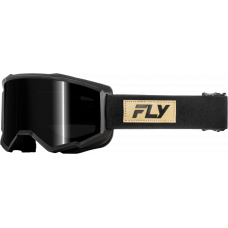 FOCUS SAND GOGGLE BLACK/TAN W/ DARK SMOKE LENS