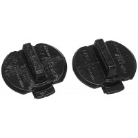 FOOTWELL DRAIN PLUG KIT BLACK POL