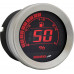HD-02 SERIES GAUGE KIT SILVER BEZEL OIL TEMP