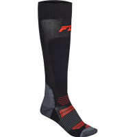 SNOW MIDWEIGHT WOOL SOCK BLACK LG/XL