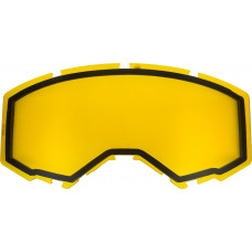 DUAL LENS W/O VENTS ADULT YELLOW