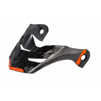 EXO-AT960 PEAK VISOR TOPOGRAPHIC BLACK/ORANGE