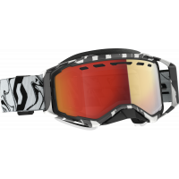 PROSPECT GOGGLE SNOW CROSS LS MARBLE BLK/WHT W/LS RED CHROME