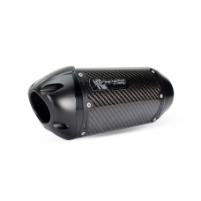 S1R 3K SLIP-ON CARBON BLACK HON