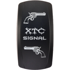 DASH SWITCH ROCKER FACE TURN SIGNAL VERTICAL XTC