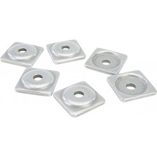 DIGGER SUPPORT PLATE SQUARE ALUM. 6/PK DIGGER SUPPORT PLATE SQUARE ALUM. 6/PK