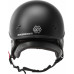 HH-65 HALF HELMET NAKED MATTE BLACK LG