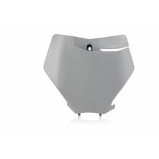 FRONT NUMBER PLATE GREY