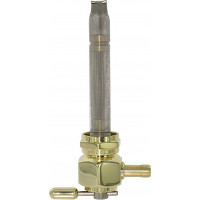 POWER-FLO PETCOCK 22MM RES POL BRASS `75-UP