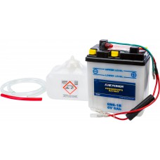 BATTERY W/ACID 6N6-1B 6V