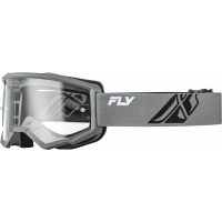 YOUTH FOCUS GOGGLE GREY/BLACK W/ CLEAR LENS